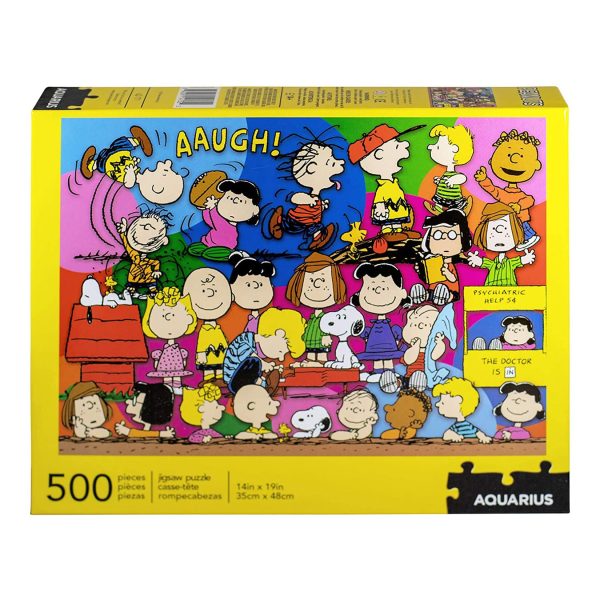 PEANUTS CAST 500 PC PUZZLE For Discount