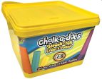 CHALK A DOOS 61PC SIDEWALK CHALK IN TUB Online now