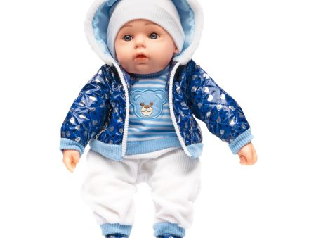 BABY DOLL DARK BLUE BLAKE WITH COAT Supply