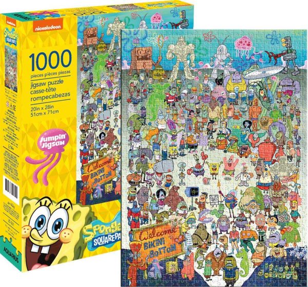 SPONGEBOB SQUAREPANTS CAST 1000 PC Online Sale