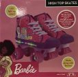 BARBIE LIGHT UP ROLLER SKATE - EXCL 12-13-1-2-3 Sale