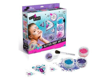 STYLE 4 EVER: GLITTER BODY ART KIT Hot on Sale