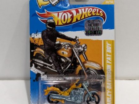 2012 Hot Wheels New Models Harley Davidson Fat Boy on Sale