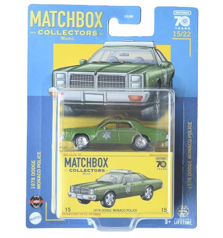 2023 Matchbox Collectors 1978 Dodge Monaco Police For Discount