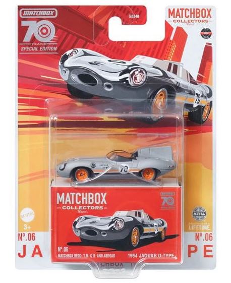 2023 Matchbox Collectors Anniversary Series 1954 Jaguar D Type Online now