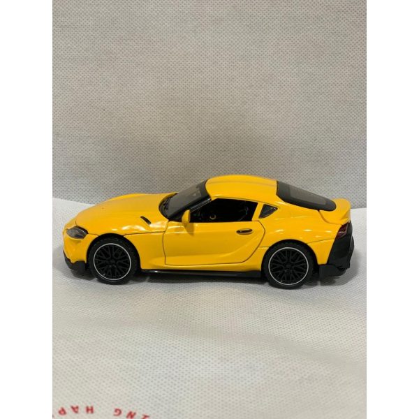 Die Cast Toyota Supra Yellow 15cm For Sale