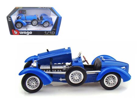 1934 Bugatti Type 59 Blue 1 18 Diecast Model Car by Bburago Online Sale