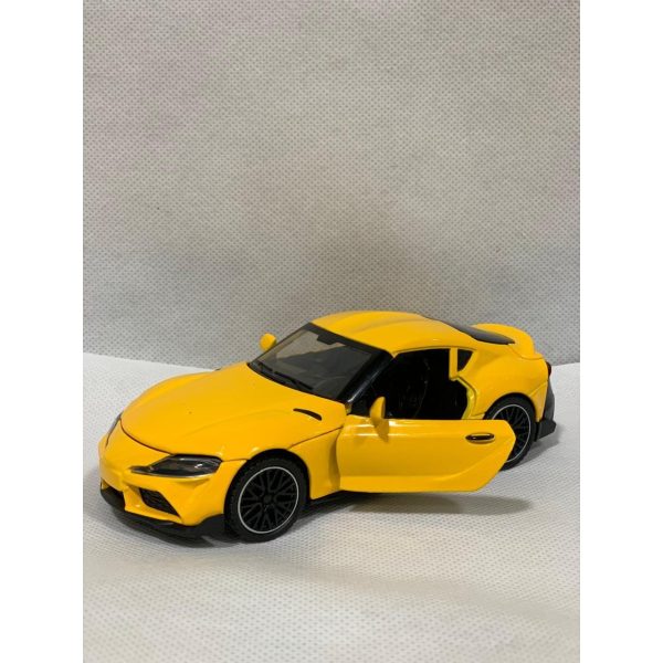 Die Cast Toyota Supra Yellow 15cm For Sale