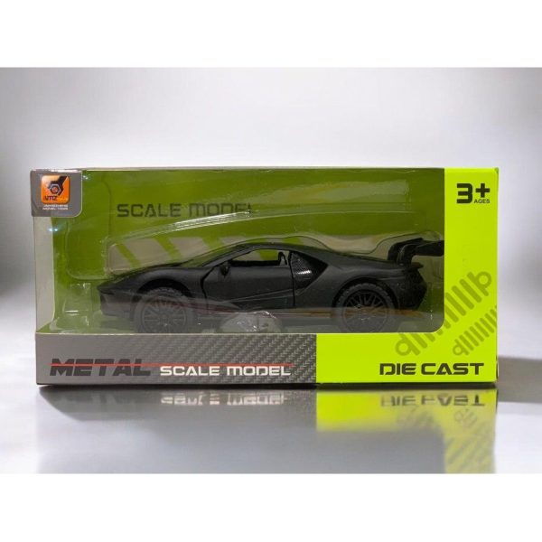 Die Cast Lamborghini Black 12cm with Wing For Cheap