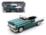 1955 Chevrolet Bel Air Hard Top Metallic Green and White 1 18 Diecast Online Hot Sale