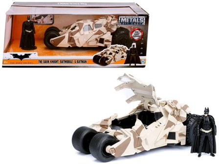 \The Dark Knight\  Batmobile with Batman Diecast Figure Camouflage Online Sale