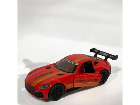 Die Cast Mercedes Safety Red Gold 12cm Online