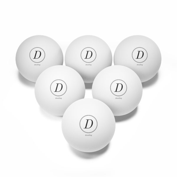 Ping Pong Balls, 6 pcs on Sale