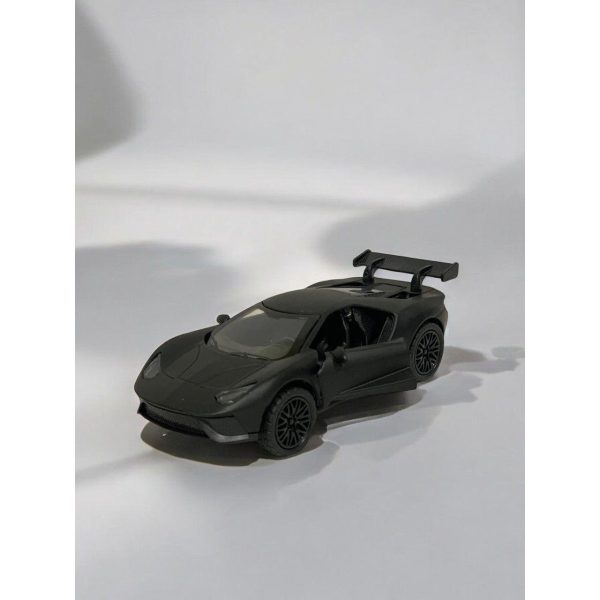 Die Cast Lamborghini Black 12cm with Wing For Cheap