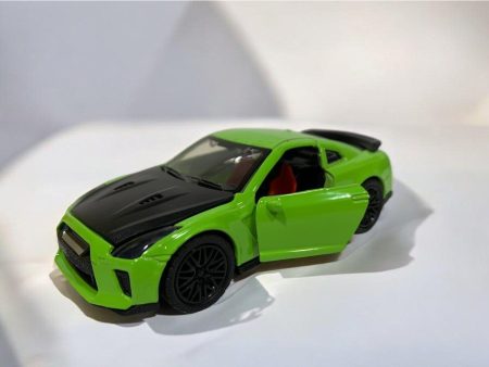 Die Cast Nissan GTR Green 12cm Sale