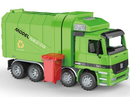 AZ Trading & Import CT817 Friction Powered Recycling Garbage Truck wit Sale