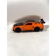 Die Cast Ford Mustang Orange Black 12cm For Cheap