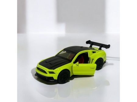 Die Cast Ford Mustang Orange Green 12cm Discount