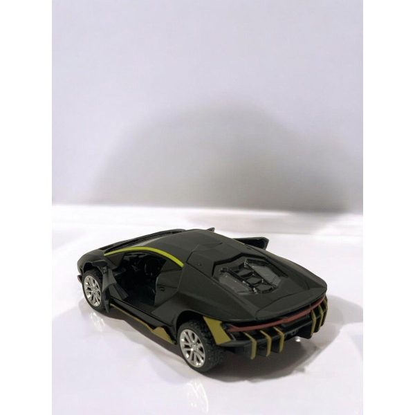 Die Cast Lamborghini Matt Black 12cm For Cheap