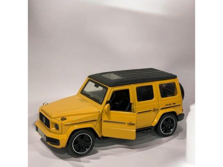 Die Cast Mercedes G63 Yellow 15cm For Cheap