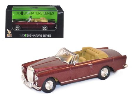 1961 Bentley Continental S2 Park Ward DHC Convertible Burgundy 1 43 For Cheap