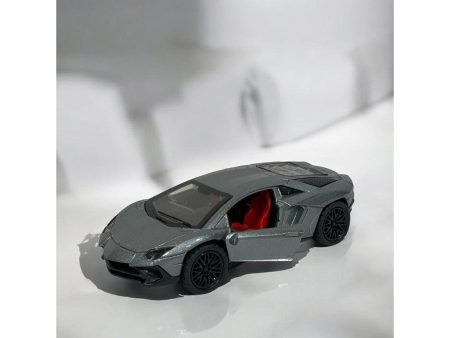 Die Cast Lamborghini Grey 12cm For Cheap