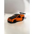 Die Cast Ford Mustang Orange Black 12cm For Cheap