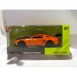 Die Cast Ford Mustang Orange Black 12cm For Cheap