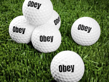 Golf Balls, 6 pcs - Obey Online now