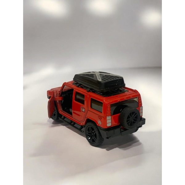 Die Cast Hummer Red 12cm Fashion