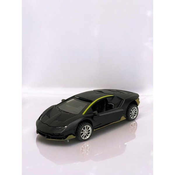 Die Cast Lamborghini Matt Black 12cm For Cheap