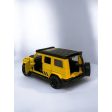 Die Cast Mercedes G63 Yellow Black 12cm For Discount