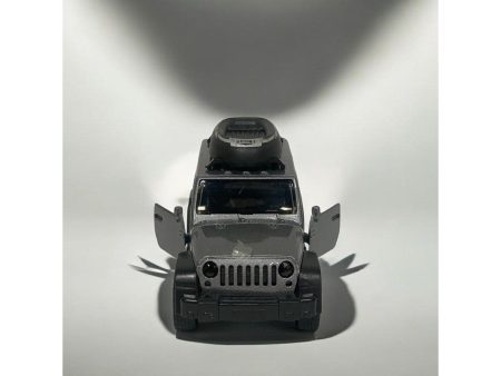 Die Cast Jeep Wrangler Black 12cm Fashion