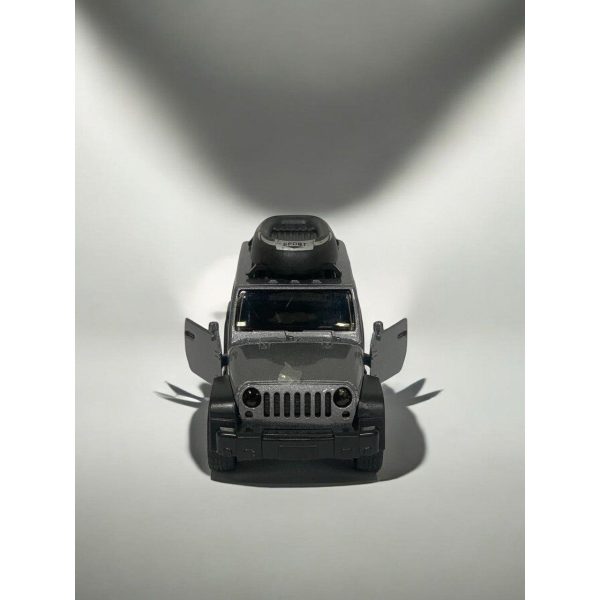 Die Cast Jeep Wrangler Black 12cm Fashion