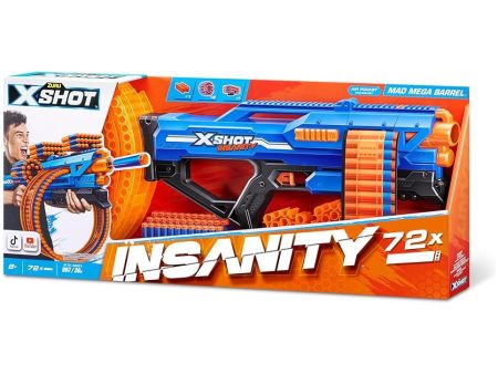 Zuru X Shot Insanity Mega Barrel Blast 36609 Online Hot Sale