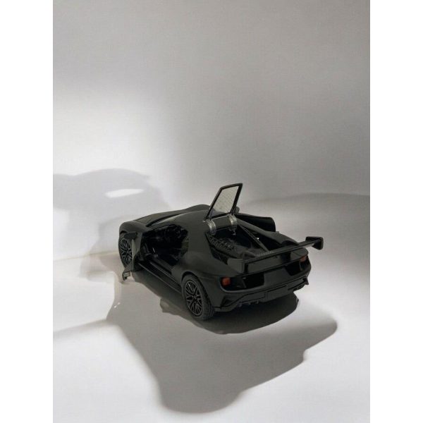 Die Cast Lamborghini Black 12cm with Wing For Cheap