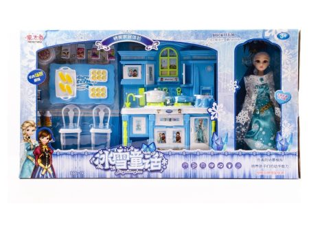 Snow Doll With Music Kitchen Large Cheap