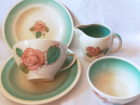 Susie Cooper Vintage Tea Set For Cheap