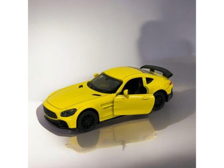 Die Cast Mercedes AMG Yellow 12cm Online now