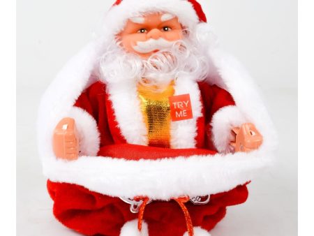 Santa in Sack Christmas Decor Supply