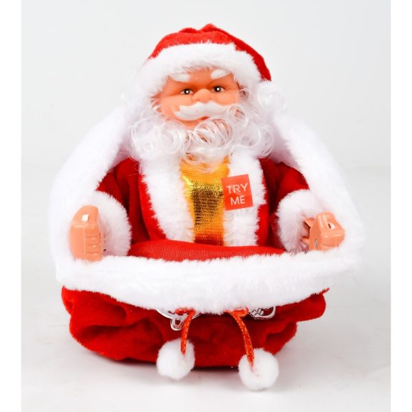 Santa in Sack Christmas Decor Supply