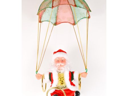 Tumbling Parachute Santa Christmas Decor Cheap