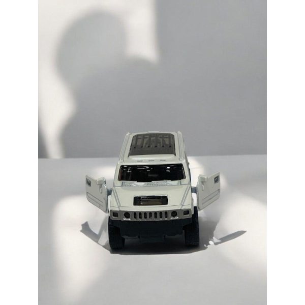 Die Cast Hummer White 12cm Online Hot Sale