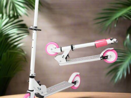 Adjustable Easy Folding Pink Scooter for Teens Online