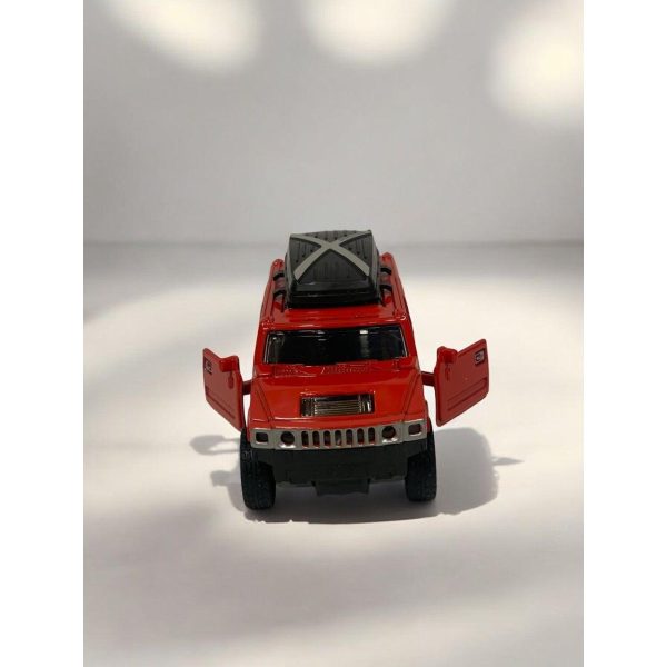 Die Cast Hummer Red 12cm Fashion