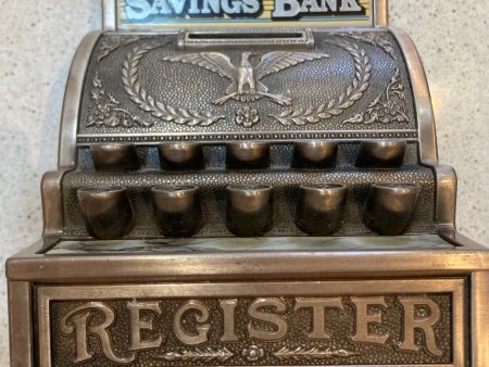 Collectible Savings Bank in the Shape of a Cash Register Hot on Sale