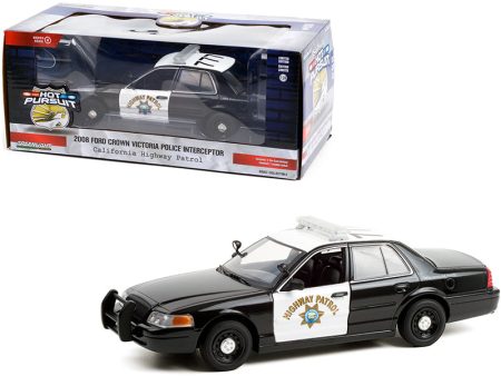 2008 Ford Crown Victoria Police Interceptor Black and White CHP For Discount