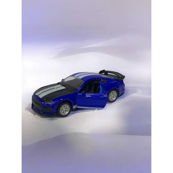 Die Cast Ford Mustang Blue 12cm For Sale