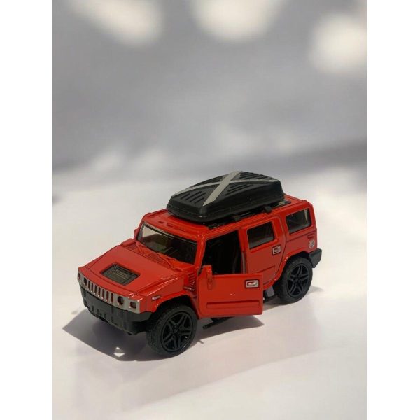 Die Cast Hummer Red 12cm Fashion