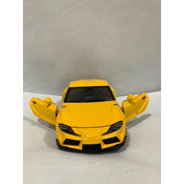 Die Cast Toyota Supra Yellow 15cm For Sale